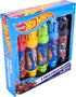 Sunny Days Entertainment Hot Wheels Jumbo Chalk Holders | 5 Chalk Sticks with Holders for Kids | Sidewalk Chalk