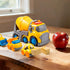 7.7" 2-4, Set 18M+, 2, 3, 4 P&C Toddlers Construction Cement Mixer Truck Toys for Ages Mixer Truck Vehicle Car