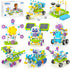 Solar Power Kits, 36+ Model STEM Robot Building Toys for Kids 4-12,
