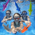 YHmall Swimming 5 Pack Underwater Diving Toys Shark Pool Torpedo Toys Throwing Torpedo Bandits Small Water Rockets