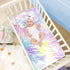 SyXIOP 28" 52" Colorful Dreamy Tropical Plants Cooling Baby Waterproof Crib Mattress Cover x Washable Crib Padding