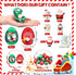 Poen Set 32 Christmas Eggs of Pre Filled Eggs Toddler Stocking Stuffers Stocking Stuffers for Kids Xmas Surprise Toy