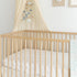 100% 28" 52" Crane Baby Cotton Under The Sea Fitted Crib Sheet with Jellyfish Design, Neutral Crib Sheets, Fitted
