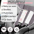 Unicorn Baby Car Seat Strap Covers & Nursing Pillow Cover - Soft Organic Knit