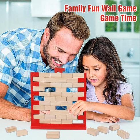 Brick Wall Game - Fun Family Game for Boys and Girls, Perfect for Indoor and Outdoor Parties