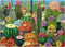 Succulent Puzzles for Adults - 1000 Pieces Cactus Flower Garden Jigsaw Puzzles as Wall Art Decor