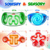Squishy Sensory Toys for Kids - 4 Pack Fidget Toy Sensory Maze for Autism, Stress Relief Toys for Calm Down