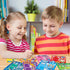 DaiUni 24 Sheets Robot Make a Face Sticker Sheets for Kids Todders Activities, Make Your Own Stickers for Kids Birthday