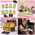 Ximoeo 24Pack 4-8 8-12 Rainbow Scratch Notebook Party Favor For Kids Scratch Art Paper Basket Stuffers, Easter Coloring