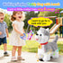 Marsjoy Husky Walking Barking Dog for Kids Interactive Musical Puppy Robot Repeats What You Say, Realistic Licking