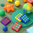 4 Pcs Travel Tic Tac Toe Mini Board Game Toys, 2 x 2 x 0.4 Inch, Retro Pocket Games for Kids