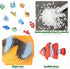 12PCS Tropical Fish Toys, Educational Ocean Animal Figures Set, Miniature Toys for Boys and Girls, Themed Party Favor