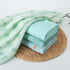 4-Pack 47 47 inches Viviland Muslin Swaddle Blankets, Breathable and Skin-Friendly Baby Receiving Blankets, Plants, x