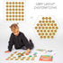 Cottify 2-Pack Wooden Memory Matching Game for Toddlers, Durable Memory Game for Kids 3-5 Years, 72 Cards