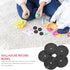 ABOOFAN 6pcs Miniature Records, 1:12 Scale Tiny Music Room Furniture Model for Doll House Accessory