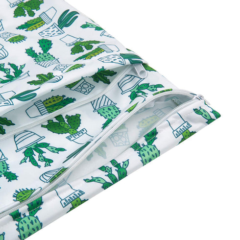 babygoal Wet Dry Bags 3 Pack for Baby Cloth Diapers, Washable Travel Bags for Beach, Pool, Gym