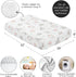 Sweet Jojo Designs Blush Pink and Grey Woodland Boho Dream Catcher Arrow Girl Baby Crib Sheet for Gray Bunny Floral