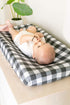 Copper Pearl Premium Knit Changing Pad Cover - Soft, Stylish, Universal Fit for Standard Diaper Changing Pads
