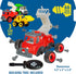 Flybar Power Gearz Take Apart Toy Truck Set, 3 Pack for Boys and Girls - Fire, Construction, Garbage Truck