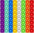 Giant Pop Blocks Bubble - Premium Silicone Pop Fidget Blocks for Endless Joy and Education (64PCS)