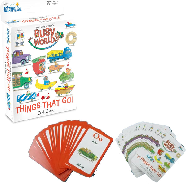 Briarpatch Richard Scarry's Busy World Things That Go! Card Game