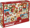 Libeder Christmas Puzzles for Adults 500 Pieces,Christmas Cards Collection Jigsaw Puzzle Fun and