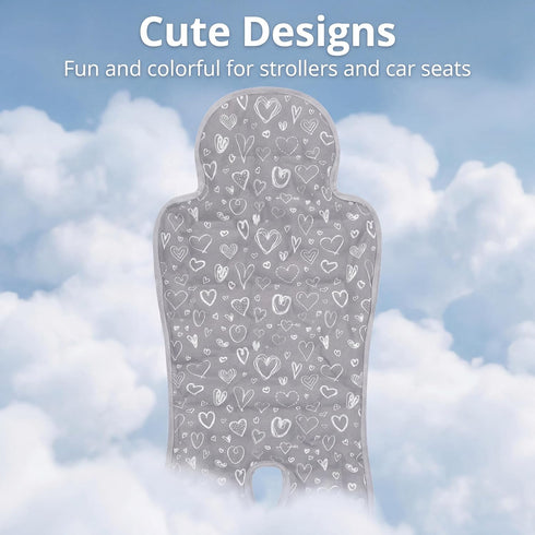 Summer Pinkunn Gel Car Seat Baby Cooling Pad for Breathable Stroller Cooler Pad Multifunctional Carseat Cooling Mat