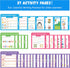 3-5, Preschool Learning Activities - Toddler Handwriting Practice and Tracing Books for Kids Ages Montessori Busy Book