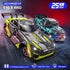 ACAMMZAR 1:16 RC Drift Car, 25KM/H 4WD High Speed Remote Control Cars for Kids, with LED Lights, Two Batteries