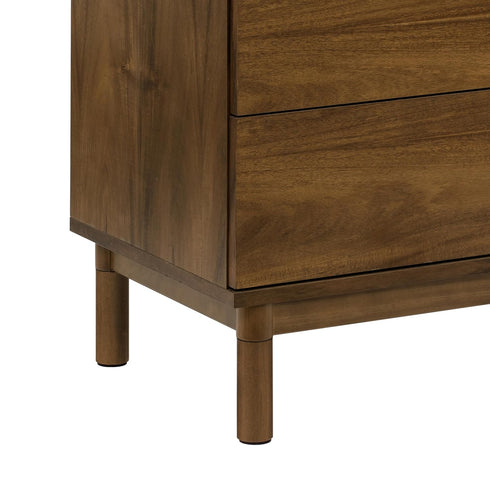 Pack (Pack 2) babyletto Gelato Crib and Dresser Feet in Natural Walnut