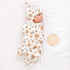 Konssy Baby Girl Newborn Receiving Blanket with Matching Headband and Beanie Set Baby Swaddle Floral Print Nursery Swaddle Wrap by Konssy