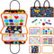 Montessori Busy Board for Toddlers 3+ Years Old, Educational Sensory Activity Board for Fine Motor Skills, Gift Toys