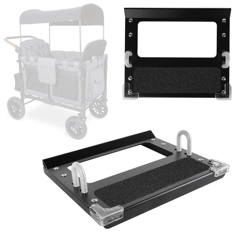 W4 Tributary Brands- Step Attachment Compatible with Wonderfold Wagon - Newly Improved Side Step Design for Wonderfold