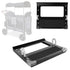 W4 Tributary Brands- Step Attachment Compatible with Wonderfold Wagon - Newly Improved Side Step Design for Wonderfold