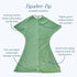 0.8 (6-12 SleepingBaby Zipadee-Zip Fleece Transition Swaddle - Arms-Out Wearable Blanket for Baby Sleep, Soft