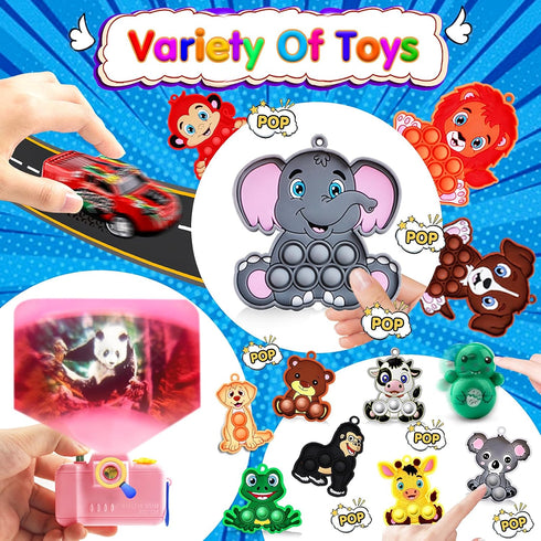 320PCS Party Favors for Kids, Easter Egg Fillers, Fidget Toys Bulk,Treasure Box Toys for Classroom, Prizes for Kids