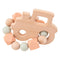 Stephen Joseph, Silicone Teether, Natural Wood Teether, Farm