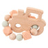 Stephen Joseph, Silicone Teether, Natural Wood Teether, Farm
