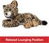 1 12 GUND Banks Leopard Plush, Premium Stuffed Animal for Ages and Up, Brown/White