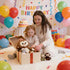 Mommy 5 3-8, Monkey Stuffed Animals, Monkey Plush with Baby, Pcs Plush Toy for Girl Boy, Birthday Gifts for Kids