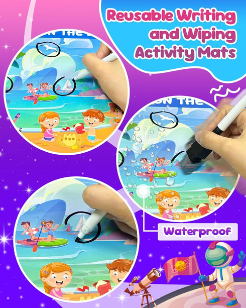 3-5, 3-5 4-8, Search and Find Activity Books for Kids Ages Car Airplane Travel Toys Games Activities for Toddler Kid