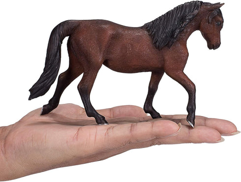 MOJO Morgan Stallion Bay Hand Painted Realistic Equestrian Horse Club Toy Figurine