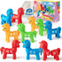 Coogam Unicorn Uppercase & Lowercase Letters Matching Game, 13pcs Double-Sided ABC Letter Toys for Toddlers