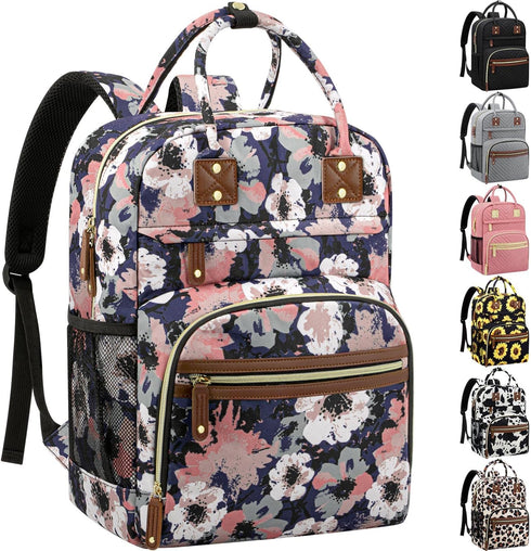 Diaper Bag Backpack Tote for Women Large Capacity, Multifunctional Waterproof Baby Bag