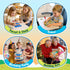 24 Pack 4-8 JoyCat Spot the Difference Game Cards for Kids, Reusable Dry Erase Party Favors, Classroom Prizes, Goodie