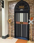 Preboun Train Party Decorations Train Ticket Station Ticket Hall Door Curtain Decor