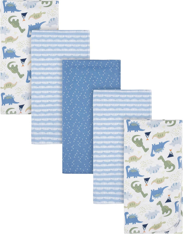 Gerber Boys Newborn Infant Baby Toddler Nursery 100% Cotton Flannel Receiving Swaddle