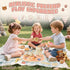 Set 3-5 2 3 4 5 6 Beberolen Tea Party for Toddlers Girls Boy Birthday Gift Pretend Play Food Wooden Picnic Outdoor Toys