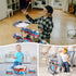 Toddler Drum Set Kids Jazz Kit with Stool, Musical Instruments Toys for Boys Girls Aged 3 4 5 Year Old