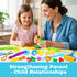 21pcs Dough Tools Dough Tools Play for Kids Clay Accessories with Rolling Pins,Cutters,Roller,Safety Scissors,Plastic
